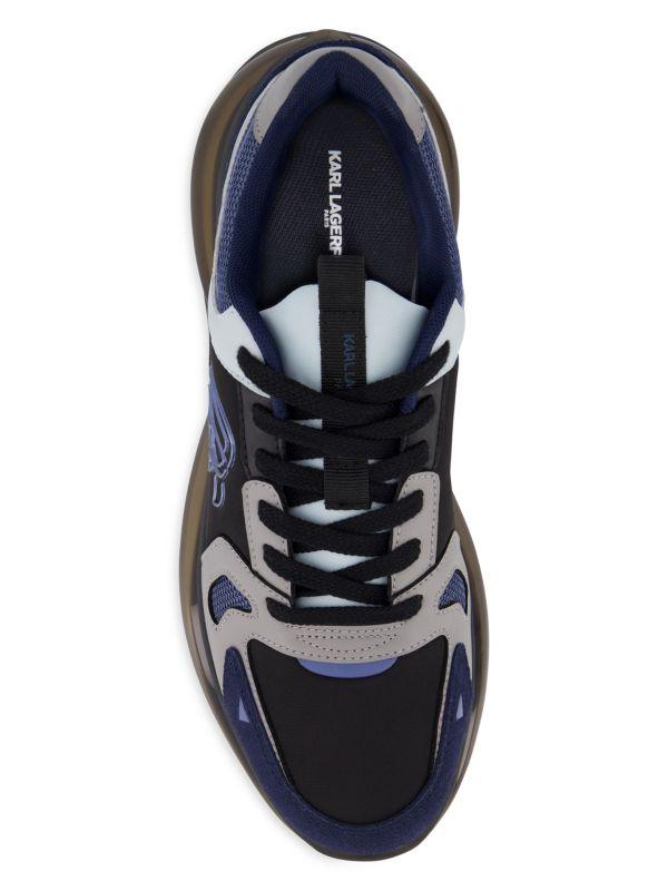 Karl Lagerfeld Paris Karl Head Colorblock Sneakers - Casual Karl Lagerfeld Paris Karl Head Colorblock Sneakers - Casual