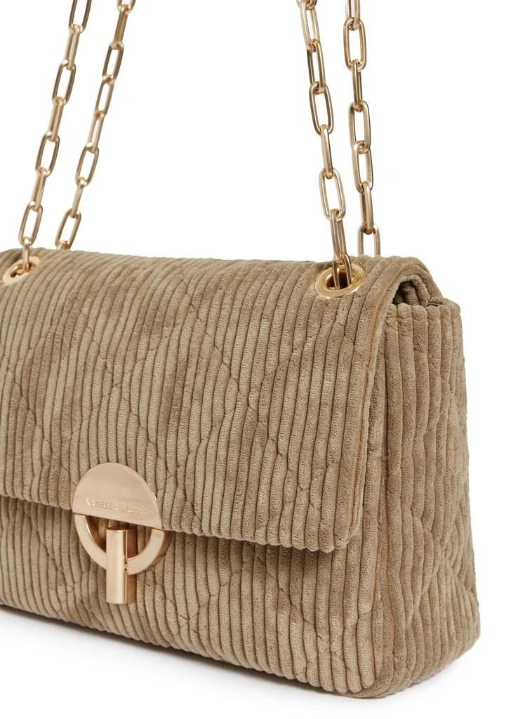 VANESSA BRUNO Moon Bag in Corduroy 5