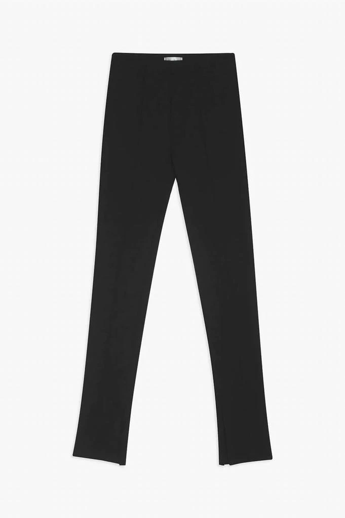 ANINE BING Max Slit Pant In Black 4