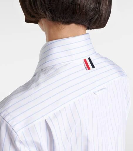 Thom Browne Pinstripe cotton poplin shirt 6