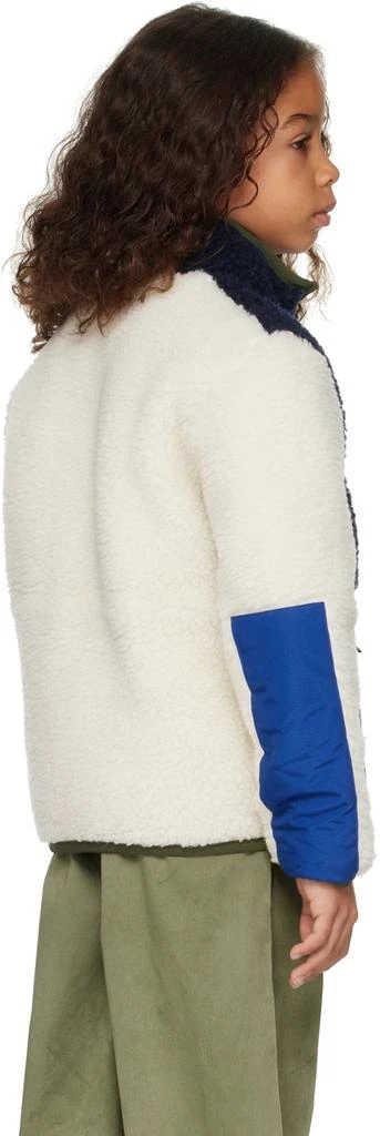 Woolrich Kids Navy Track Sweater 3