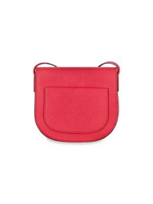 CELINE Celine Small Trotteur Shoulder Bag In Red Leather 2