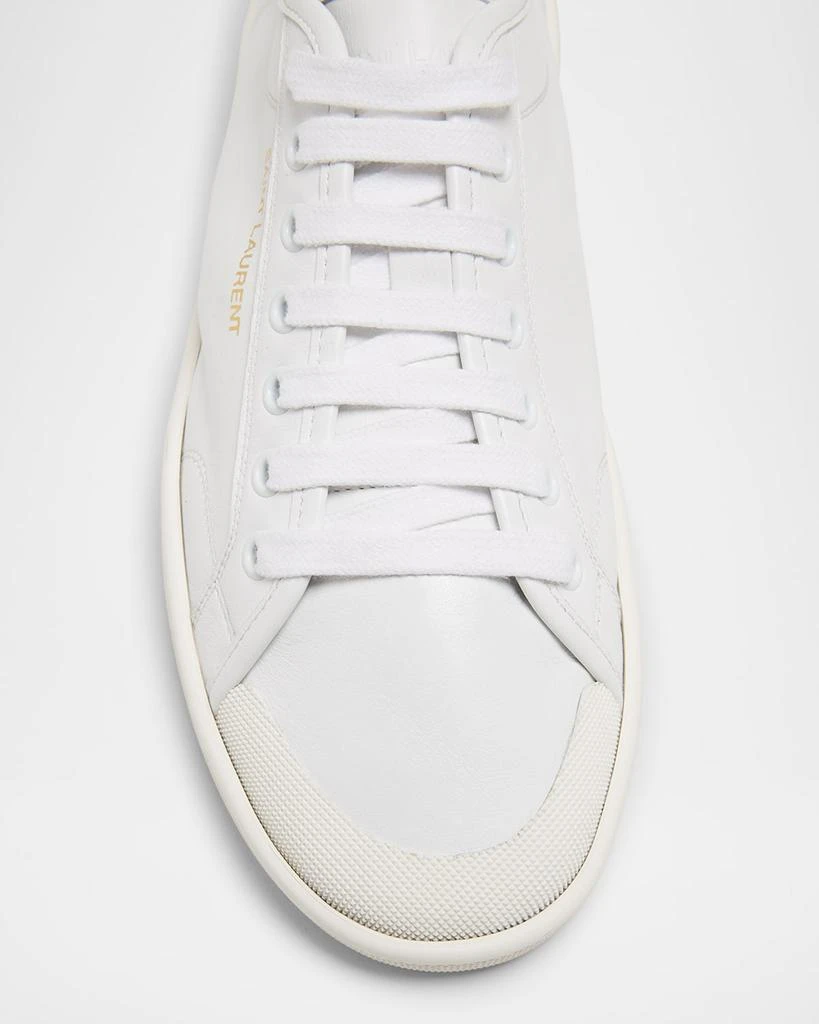 Yves Saint Laurent Gym Leather Low-Top Sneakers 5