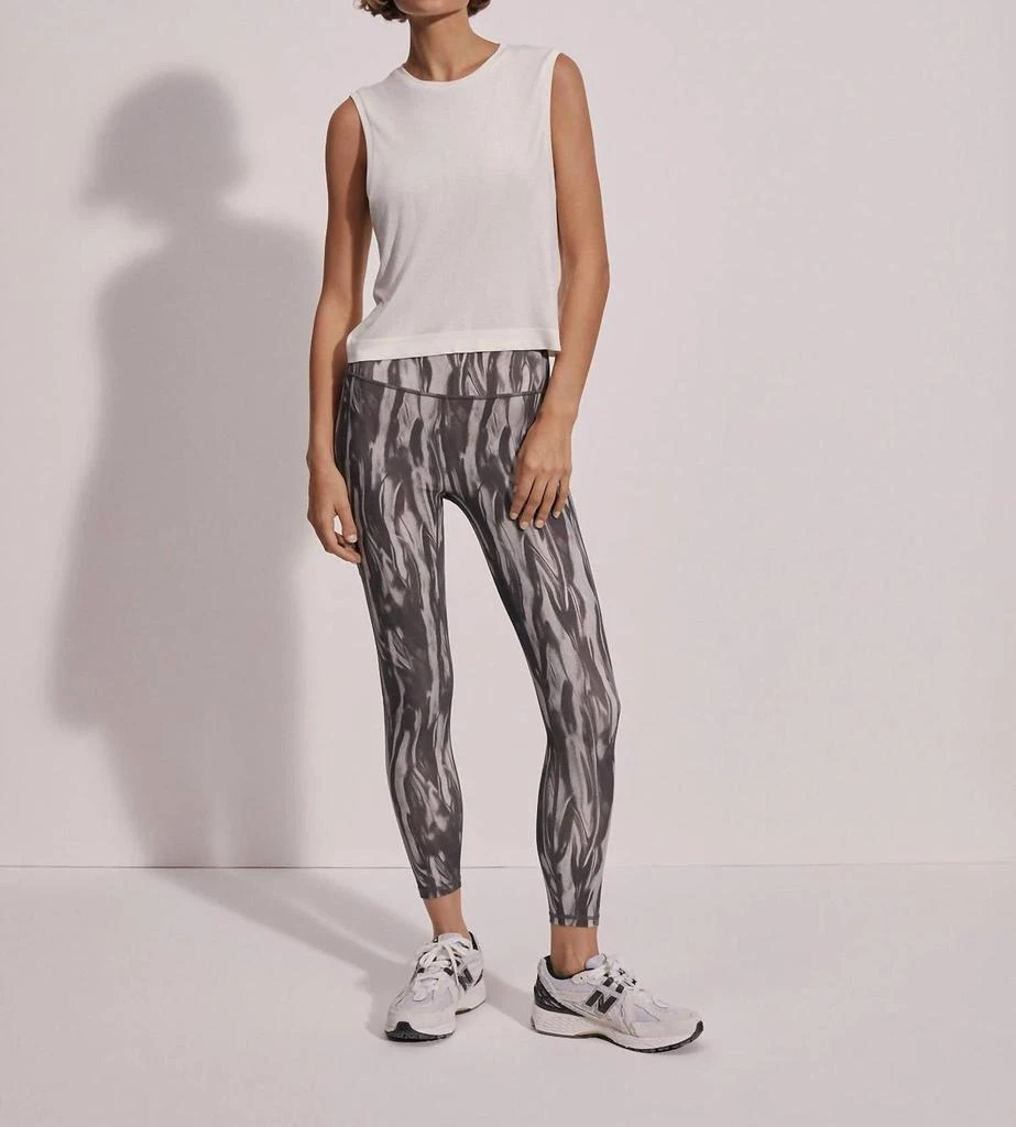 Varley Page Seamless Crop Tank In Snow White 4