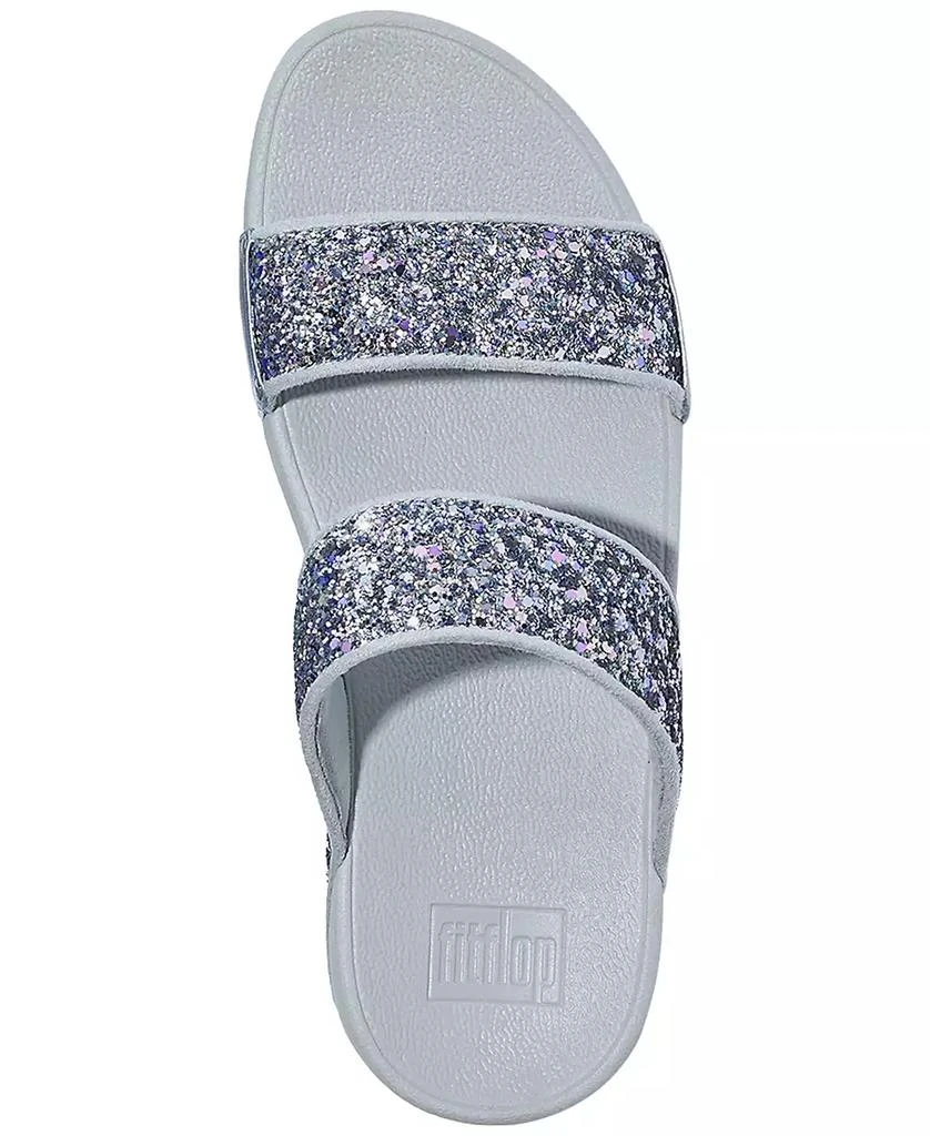 FitFlop Women's Lulu Multi-Tonal Glitter Wedge Sandals 3