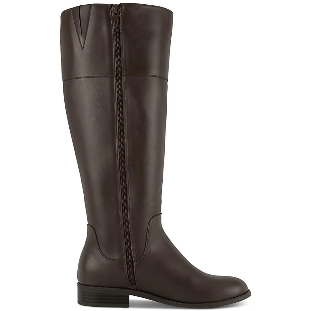 Karen Scott Women's Edenn Buckled Riding Boots, Created for Macy's 6