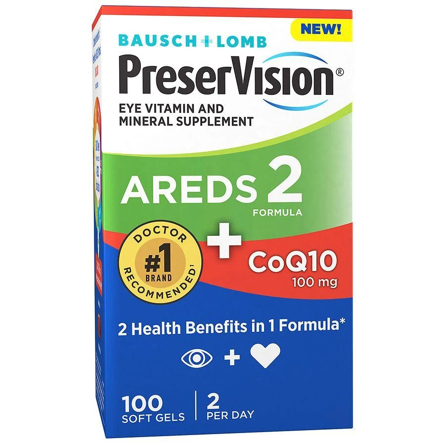 PreserVision AREDS 2 + CoQ10 Softgels 1