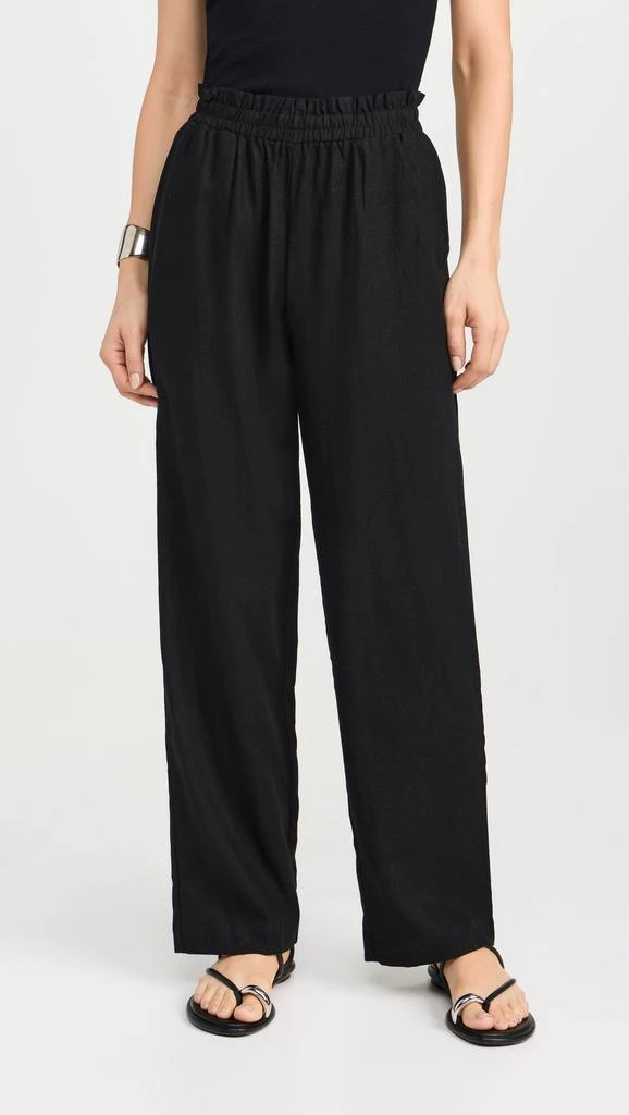 LNA Declan Linen Elastic Waist Pants 1