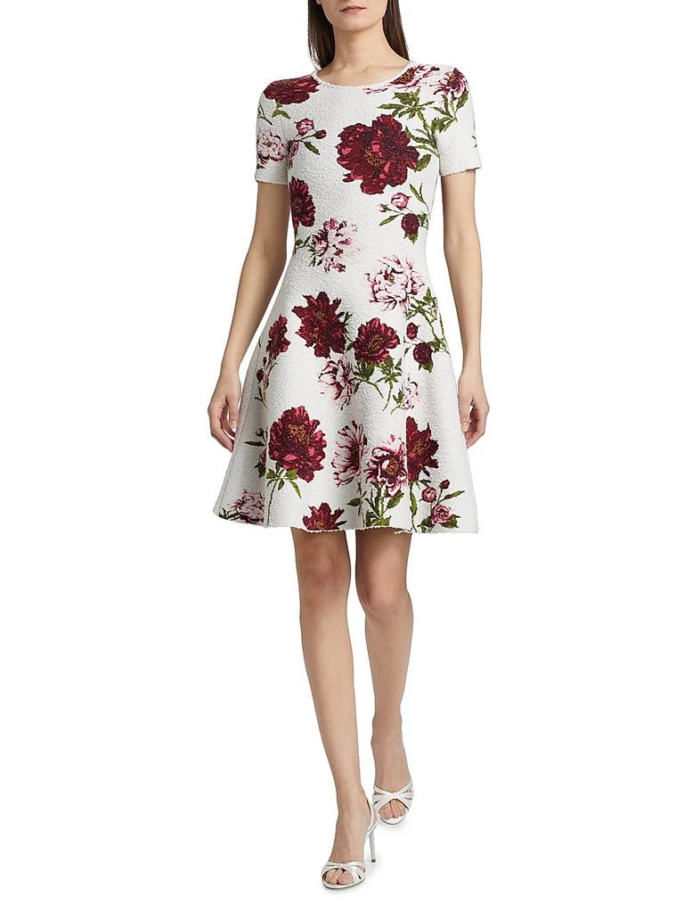 Peony Jacquard Fit & Flare Boucle-Knit Dress On Sale Now with Up to 70% Off | Discover Exclusive Deals & Savings at BeyondStyle Authentic Oscar de la Renta premier|short sleeve|fit Peony Jacquard Fit & Flare Boucle-Knit Dress On Sale Now with Up to 70% Off | Discover Exclusive Deals & Savings at BeyondStyle Authentic Oscar de la Renta premier|short sleeve|fit