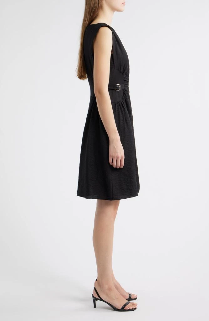 Vince Camuto Sleeveless Crepe Fit 
Flare Dress 3