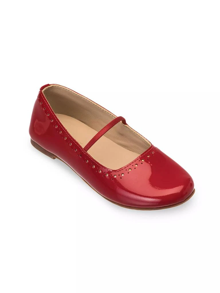Elephantito Baby's & Girl's Sasha Leather Ballerina Flats 1