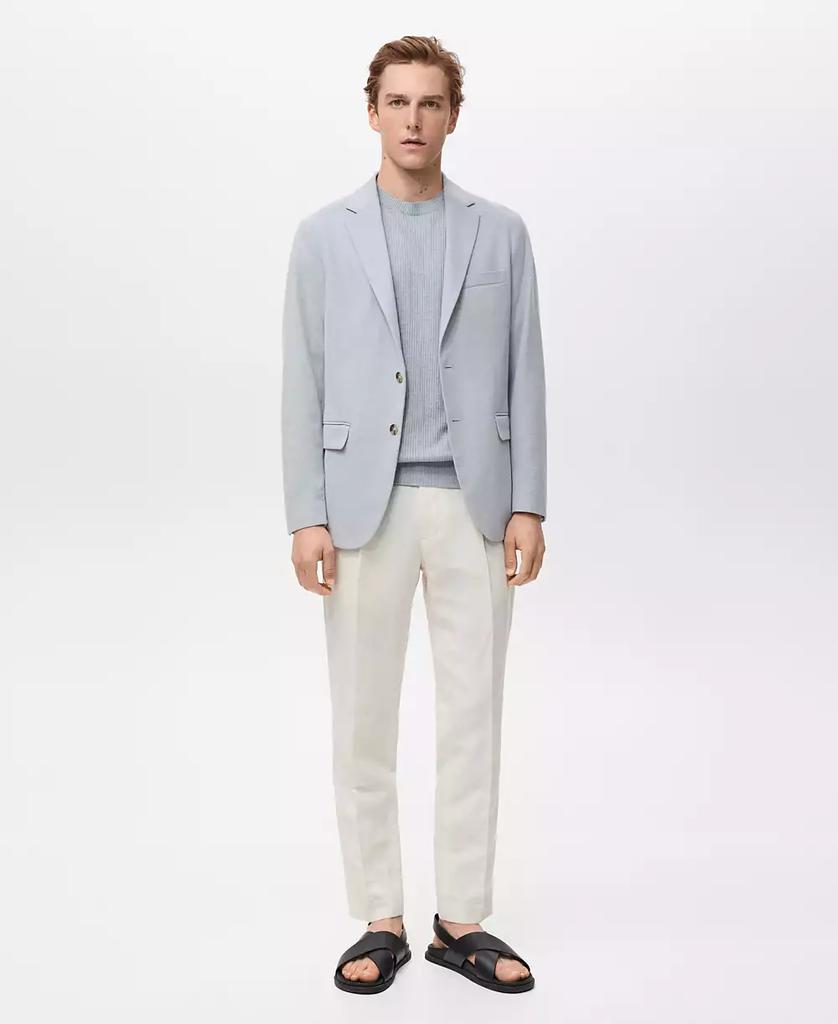 Mango Men's Verner Slim Fit Cotton Blazer