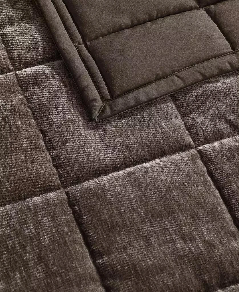 Vera Wang Chenille Box Solid 3-Pc. Quilt Set 5