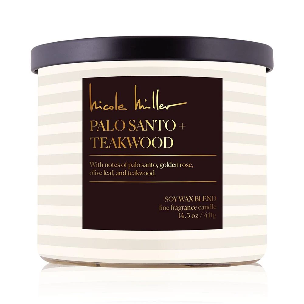 Nicole Miller Palo Santo & Teakwood Candle, 14.5 oz. 1