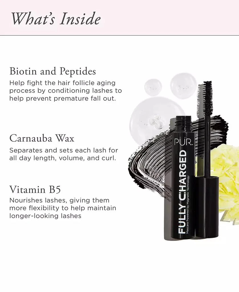 PÜR Fully Charged Mascara 4