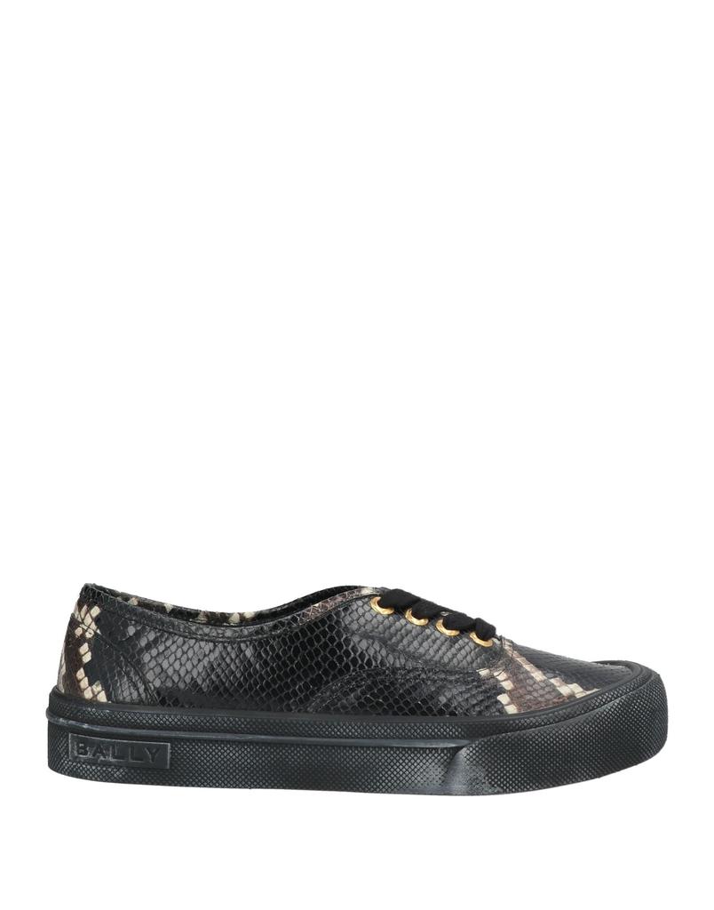 【23AW NEW】BALLY_men / ROLLER レザー ロースニーカー / Black Bally Roller P low-top Leather Sneakers | Black | FARFETCH
