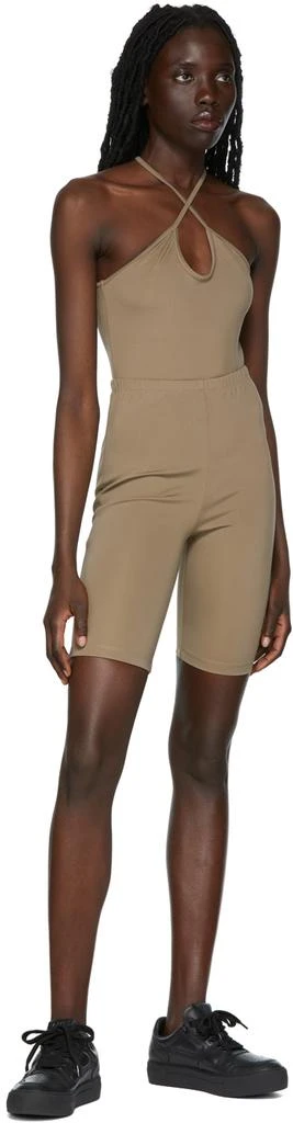 AMI Taupe Ami De Cœur Shorts 4