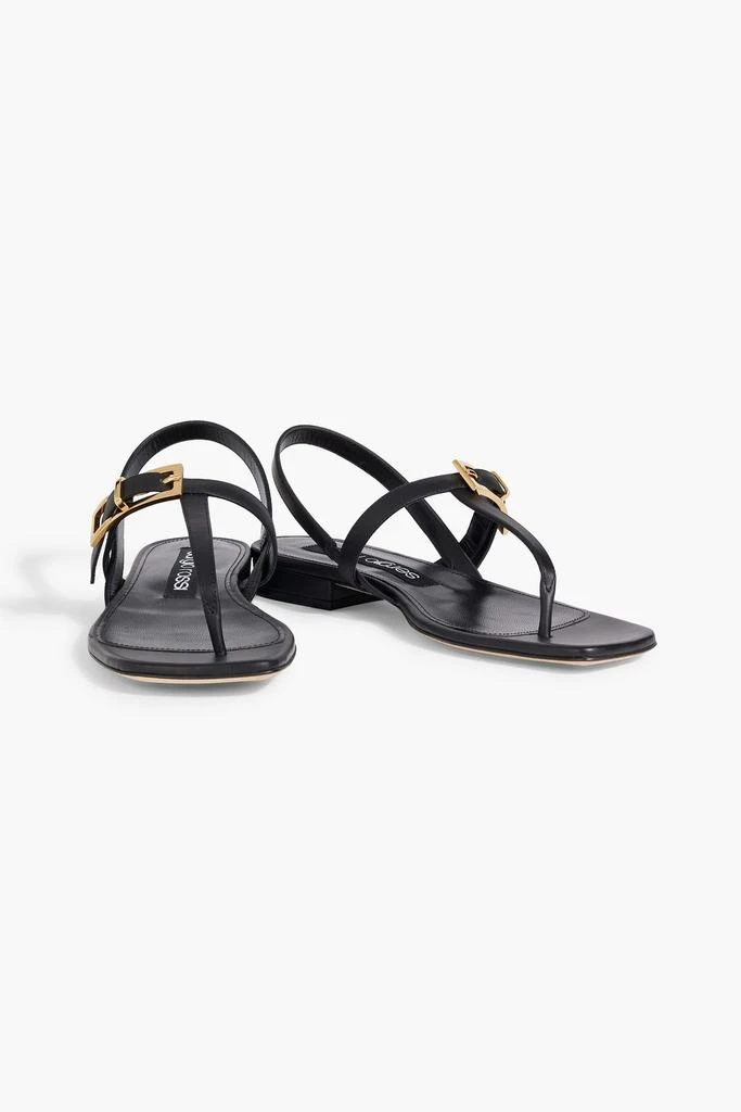 Sergio Rossi sr Nora buckled leather slingback sandals 2