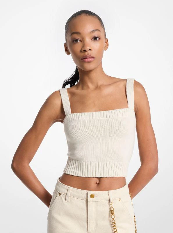Michael Kors Wool Cropped Camisole 1