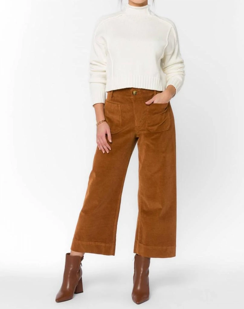 Velvet Heart Velvet Heart - Alyx Cropped Wig Leg Pants 1