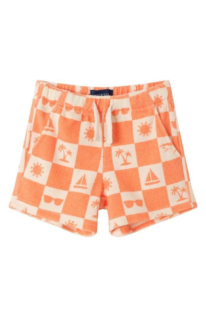 Andy & Evan Button-Up Shirt & Shorts Set 6