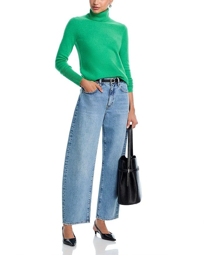 AQUA Turtleneck Cashmere Sweater - Exclusive 2