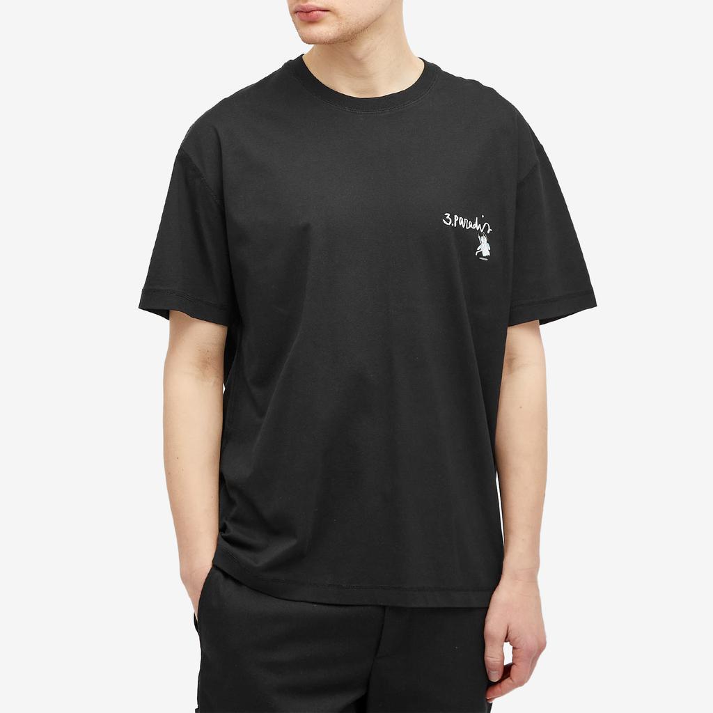 3.Paradis 3.Paradis x Edgar Plans Chalkboard T-Shirt