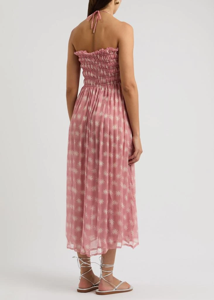 Cloe Cassandro Billie printed silk-georgette midi dress  3