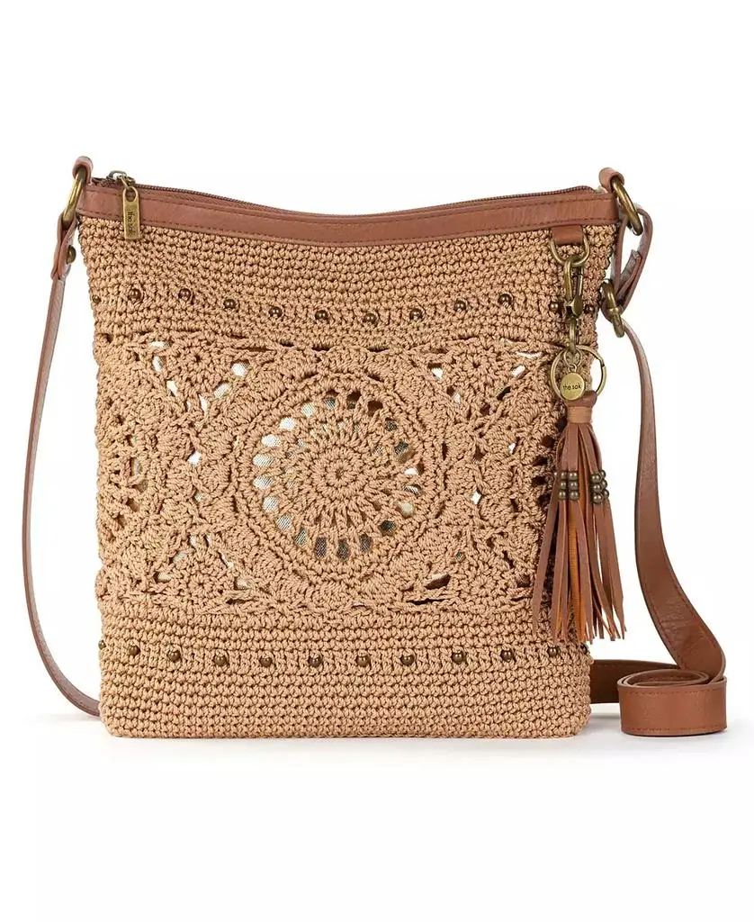 The Sak Women's Lucia Crochet Small Crossbody Bag