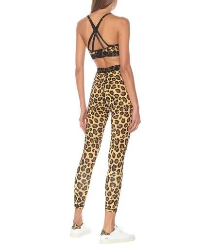 Adam Selman Sport Bonded leopard-print leggings 3