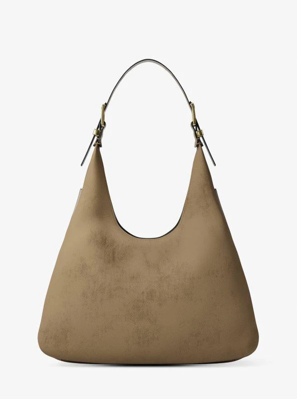 Michael Kors Nolita Large Nubuck Hobo Shoulder Bag 3