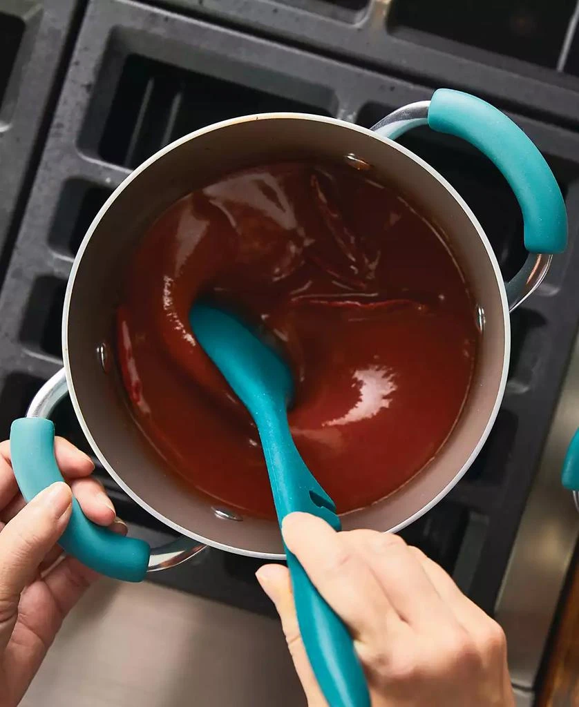 Rachael Ray Cucina 3-Quart Nonstick Saucepot with Steamer and Lid 9