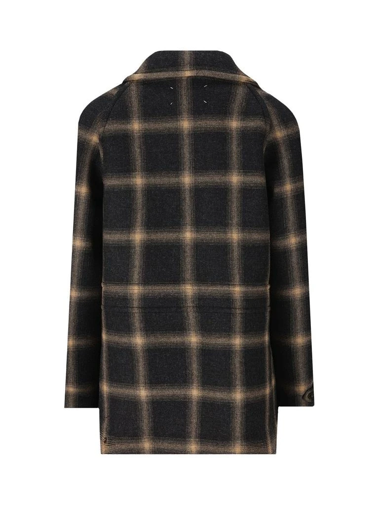 MAISON MARGIELA Maison Margiela Double-Breasted Pendleton Peacoat 2