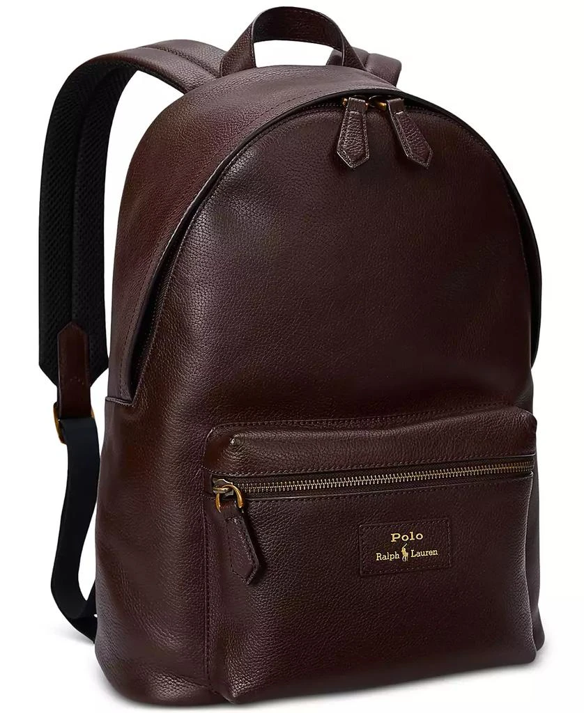 Ralph Lauren Men
s Pebbled Leather Backpack 2
