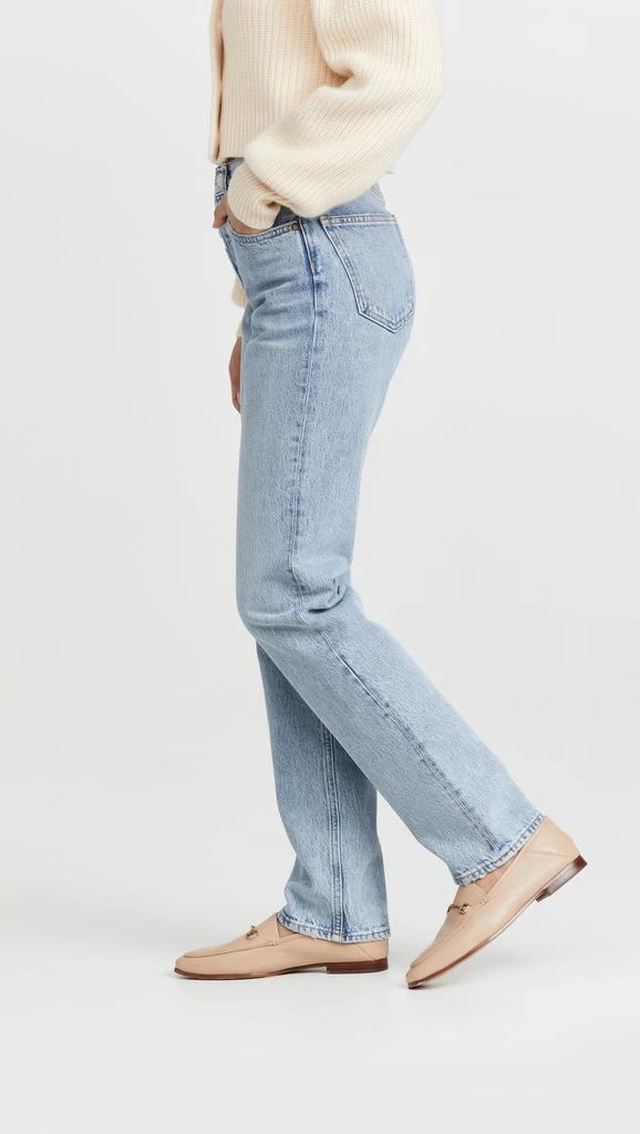 AGOLDE Lana Mid Rise Straight Jeans 3