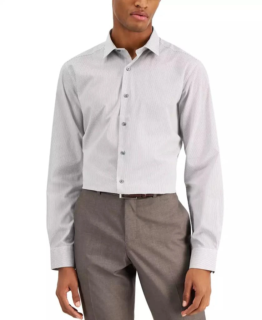 slim fit dress slacks Alfani Mens Slim fit Suit Jacket Blazer 42 R Light Grey Plaid – Bristol  Apparel Co main image 1