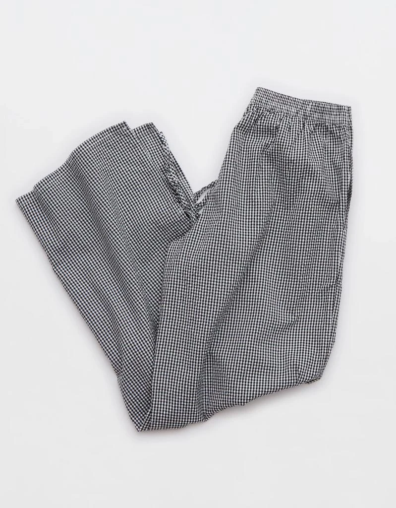 Aerie Aerie Off-Duty Seersucker Side Tie Trouser PJ 4