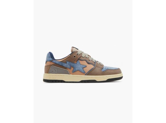 A Bathing Ape A Bathing Ape Bape SK8 Sta Vintage Beige Indigo