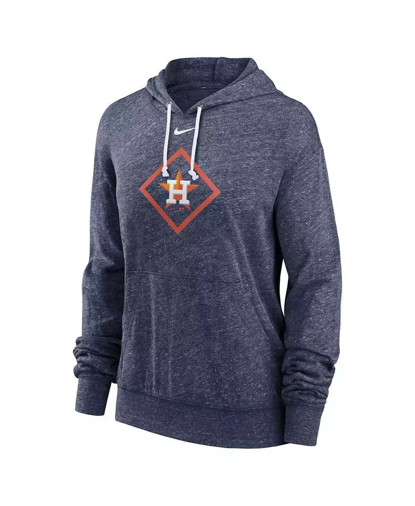 NIKE Women's Navy Houston Astros Diamond Icon Gym Vintage-Like Pullover Hoodie 3