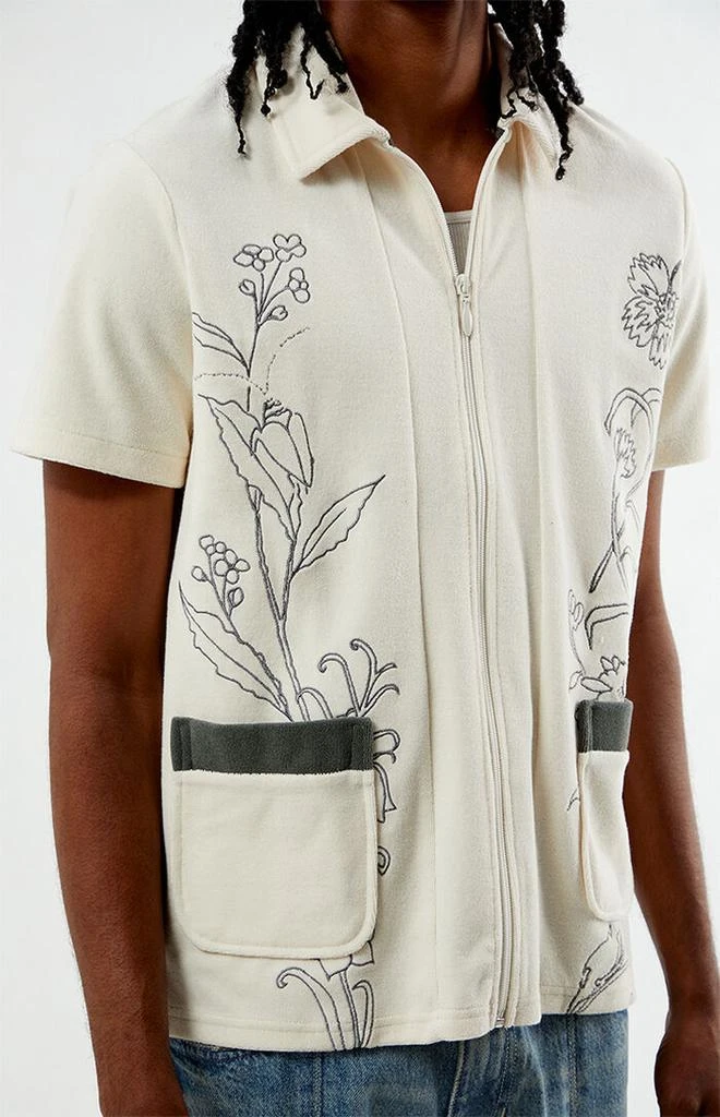 Dark Seas Jethro Zip Up Camp Shirt 2