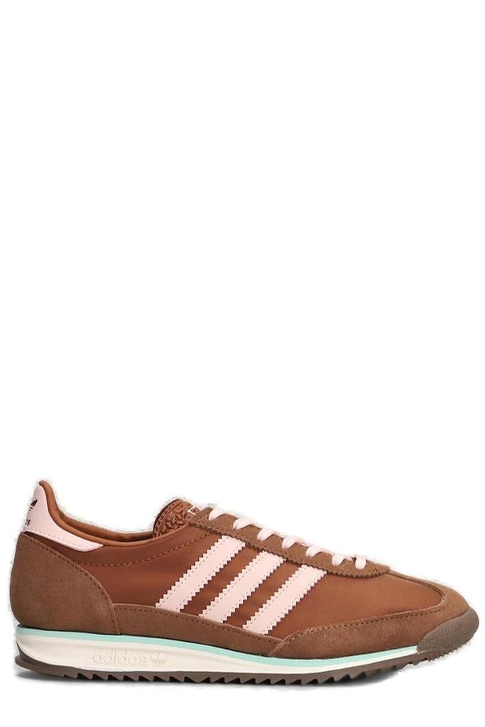adidas gazelle silver green womens adidas x Sporty & Rich SL72 (Blue/Yellow/White), 5.5 main image 1