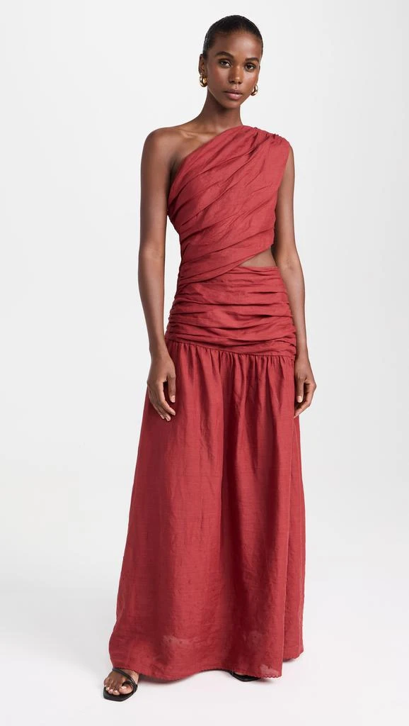 Posse Joslin One Shoulder Dress 4