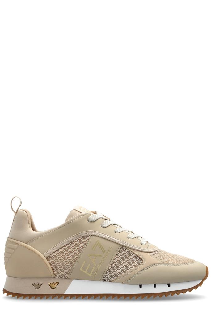 EA7 EMPORIO ARMANI Ea7 Emporio Armani Mesh Panelled Lace-Up Running Shoes