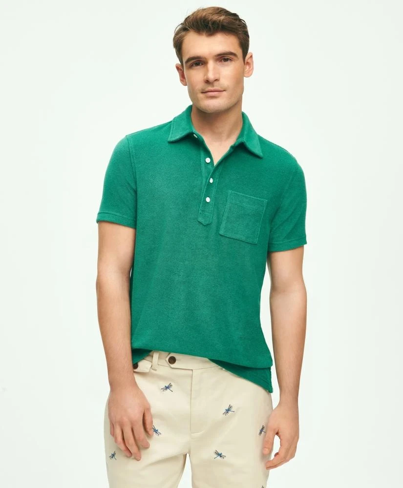 Brooks Brothers Polo Shirt in Cotton Terrycloth 1