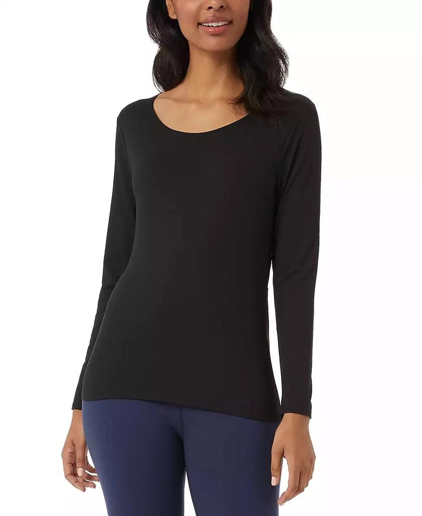 32 Degrees Women's Long-Sleeve Scoop-Neck Top 1