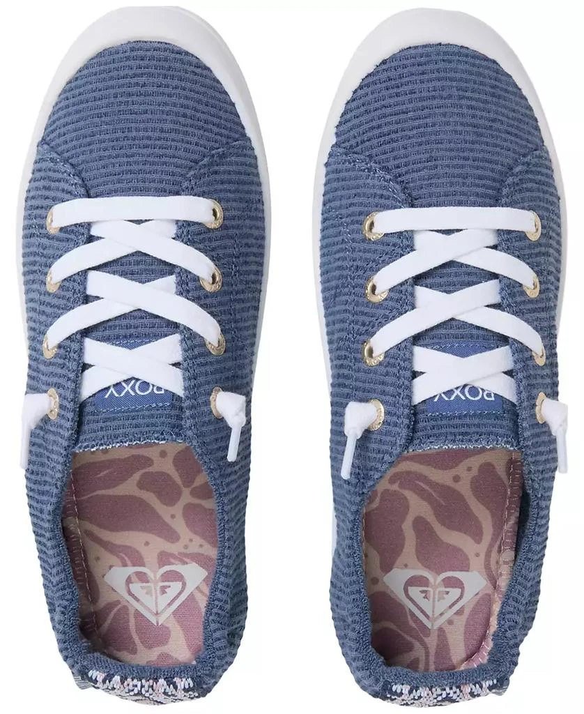 Roxy Women's Bayshore Lace-Up Flat Sneakers 4