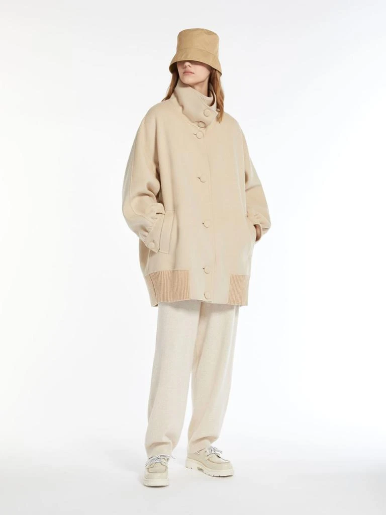 Weekend Max Mara Double-faced wool bomber jacket 4