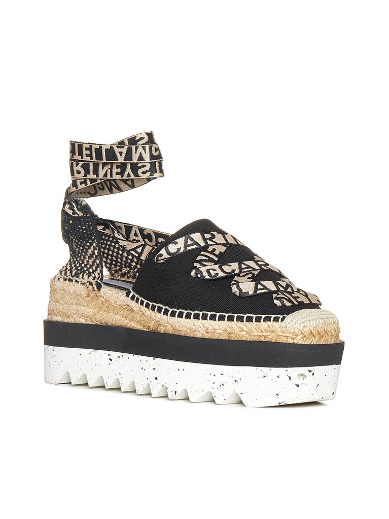 Stella McCartney STELLA MCCARTNEY | Gaia canvas platform espadrilles <BR/> | Women | 38
