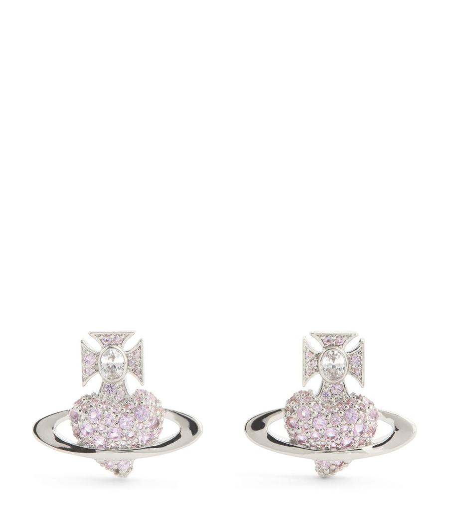 Vivienne Westwood Embellished Agnatha Stud Earrings