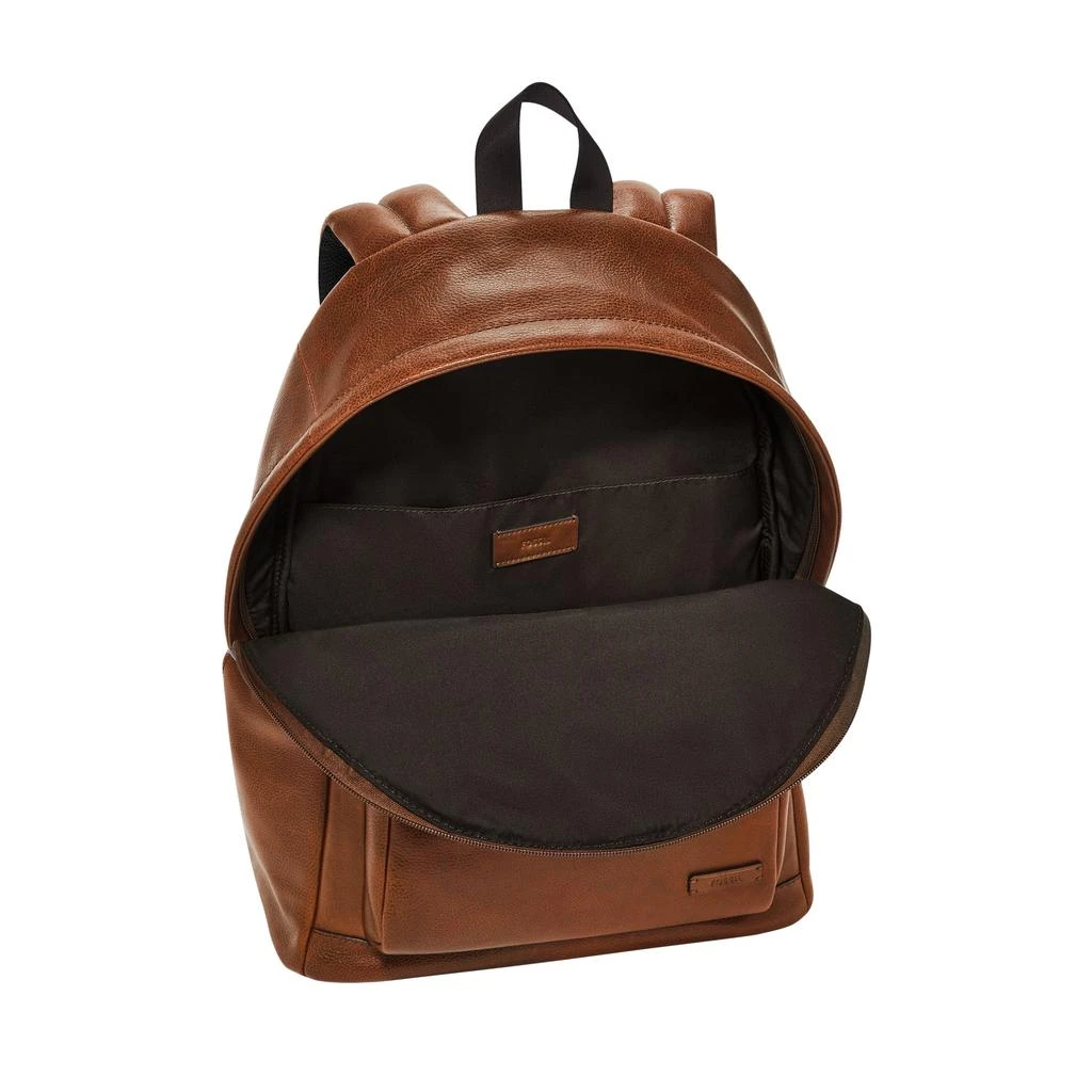 Fossil Men's Sawyer Leather Dome Backpack 2